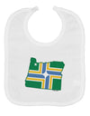 Portland Oregon Flag Baby Bib