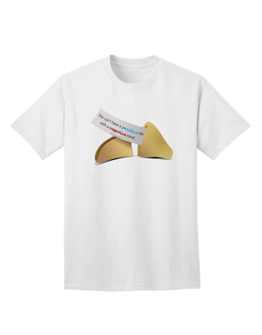 Positive Life - Fortune Cookie Adult T-Shirt-Mens T-Shirt-TooLoud-White-Small-Davson Sales