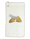 Positive Life - Fortune Cookie Micro Terry Gromet Golf Towel 16 x 25 inch-Golf Towel-TooLoud-White-Davson Sales