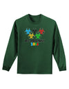 Post-Apocolympics 2014 - Zombie Adult Long Sleeve Dark T-Shirt-TooLoud-Dark-Green-Small-Davson Sales