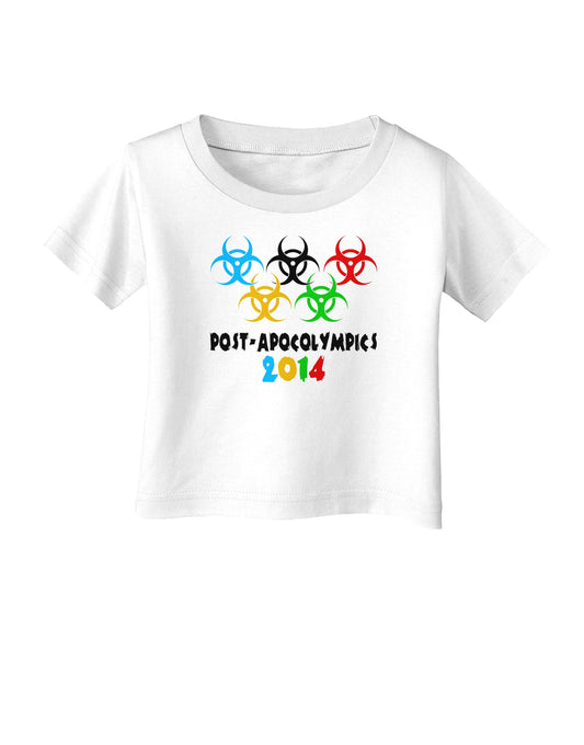 Post-Apocolympics 2014 - Zombie Infant T-Shirt-Infant T-Shirt-TooLoud-White-06-Months-Davson Sales