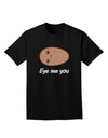 Potato - Eye See You Adult Dark T-Shirt-Mens T-Shirt-TooLoud-Black-Small-Davson Sales