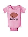 Potato - Eye See You Baby Romper Bodysuit-Baby Romper-TooLoud-Light-Pink-06-Months-Davson Sales