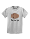 Potato - Eye See You Childrens T-Shirt-Childrens T-Shirt-TooLoud-AshGray-X-Small-Davson Sales