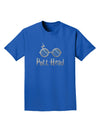 Pott Head Magic Glasses Adult Dark T-Shirt-Mens T-Shirt-TooLoud-Royal-Blue-Small-Davson Sales