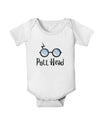 Pott Head Magic Glasses Baby Romper Bodysuit-Baby Romper-TooLoud-White-06-Months-Davson Sales