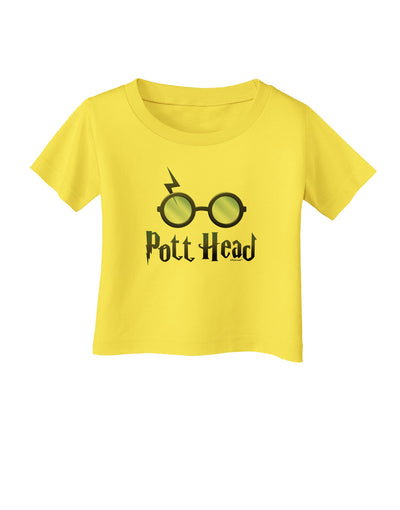 Pott Head Magic Glasses Infant T-Shirt-Infant T-Shirt-TooLoud-Yellow-06-Months-Davson Sales