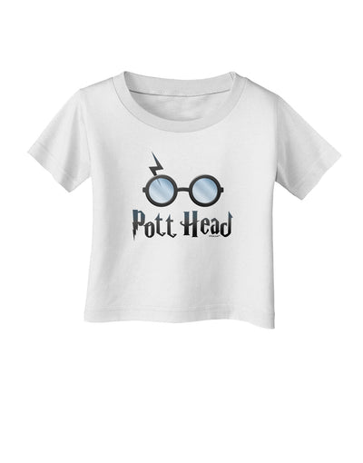 Pott Head Magic Glasses Infant T-Shirt-Infant T-Shirt-TooLoud-White-06-Months-Davson Sales
