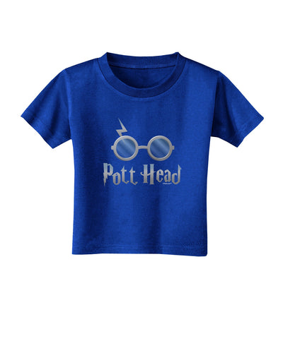Pott Head Magic Glasses Toddler T-Shirt Dark-Toddler T-Shirt-TooLoud-Royal-Blue-2T-Davson Sales