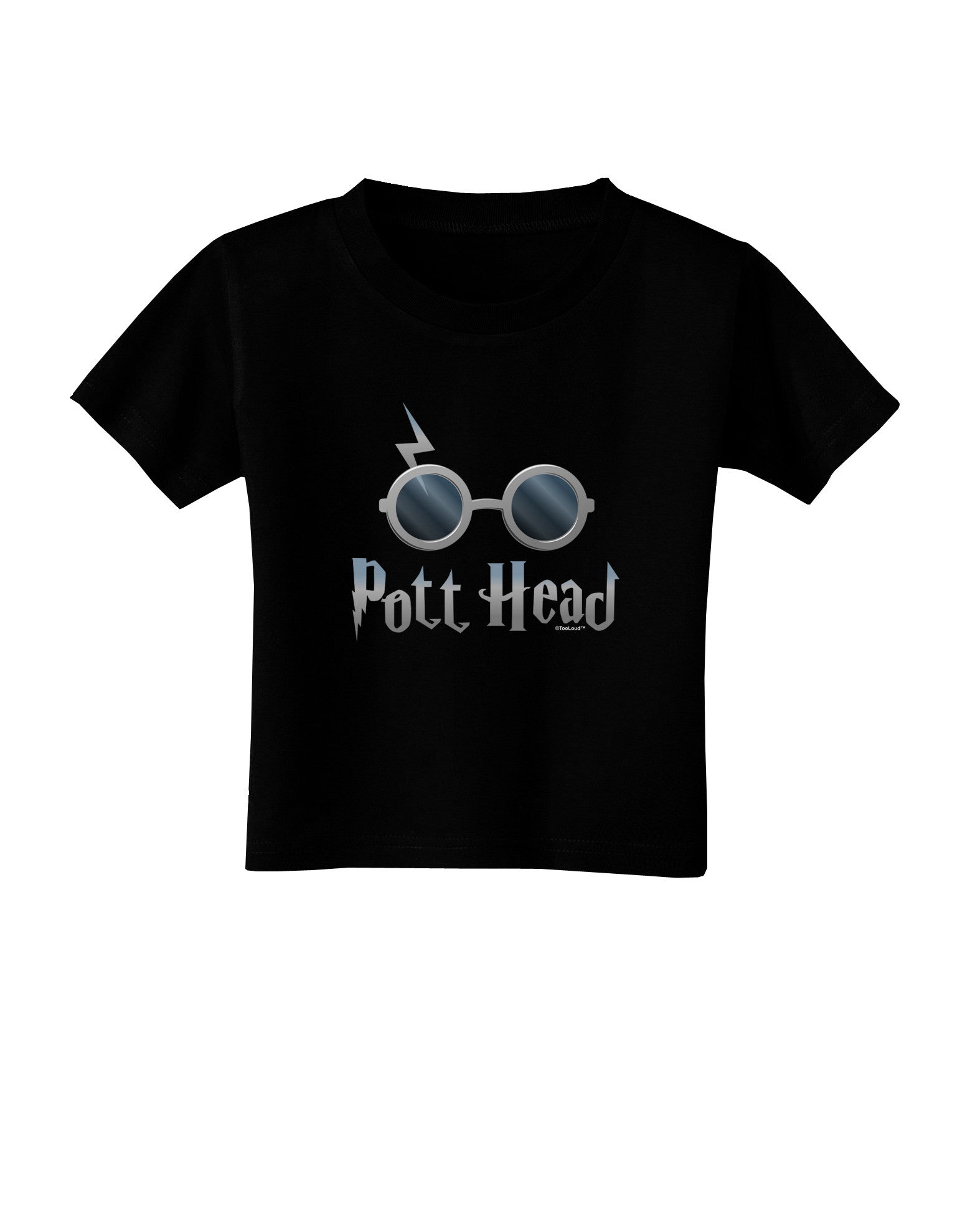 Pott Head Magic Glasses Toddler T-Shirt Dark-Toddler T-Shirt-TooLoud-Black-2T-Davson Sales