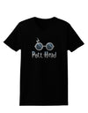 Pott Head Magic Glasses Womens Dark T-Shirt-TooLoud-Black-X-Small-Davson Sales