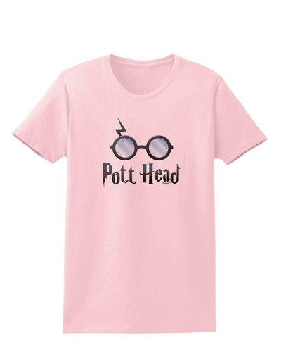 Pott Head Magic Glasses Womens T-Shirt-Womens T-Shirt-TooLoud-PalePink-X-Small-Davson Sales