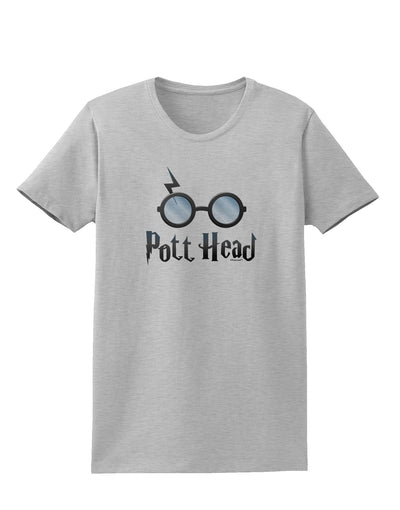 Pott Head Magic Glasses Womens T-Shirt-Womens T-Shirt-TooLoud-AshGray-X-Small-Davson Sales