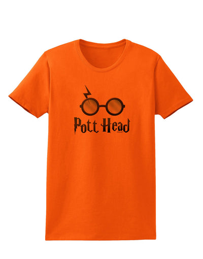 Pott Head Magic Glasses Womens T-Shirt-Womens T-Shirt-TooLoud-Orange-X-Small-Davson Sales