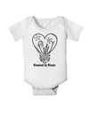 Powered by Plants Baby Romper Bodysuit White 18 Months Tooloud