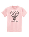 Powered by Plants Childrens T-Shirt-Childrens T-Shirt-TooLoud-PalePink-X-Small-Davson Sales