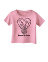 Powered by Plants Infant T-Shirt-Infant T-Shirt-TooLoud-Candy-Pink-06-Months-Davson Sales
