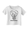 Powered by Plants Infant T-Shirt-Infant T-Shirt-TooLoud-White-06-Months-Davson Sales