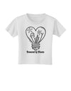 Powered by Plants Toddler T-Shirt-Toddler T-shirt-TooLoud-White-2T-Davson Sales