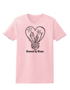 Powered by Plants Womens T-Shirt-Womens T-Shirt-TooLoud-PalePink-X-Small-Davson Sales