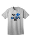 Premier Collection: Our 1st Father's Day Adult T-Shirt-Mens T-shirts-TooLoud-AshGray-Small-Davson Sales