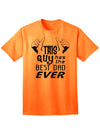 Premium Adult T-Shirt: Celebrate Fatherhood with the Finest Quality-Mens T-shirts-TooLoud-Neon-Orange-Small-Davson Sales