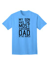 Premium Adult T-Shirt: Celebrate Fatherhood with the Most Remarkable Dad-Mens T-shirts-TooLoud-Aquatic-Blue-Small-Davson Sales