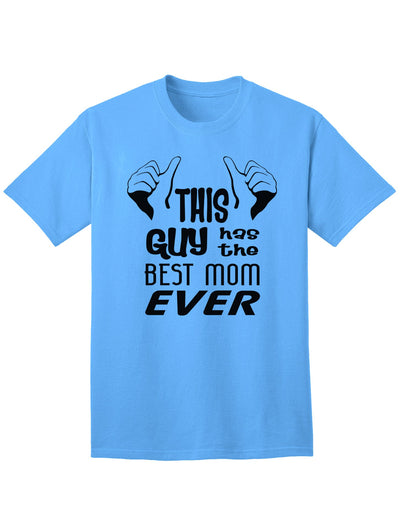 Premium Adult T-Shirt: Celebrate the Unmatched Love of a Mother-Mens T-shirts-TooLoud-Aquatic-Blue-Small-Davson Sales