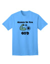 Premium Adult T-Shirt: Embrace Your Faith with the Geared Up For God Collection by TooLoud-Mens T-shirts-TooLoud-Aquatic-Blue-Small-Davson Sales