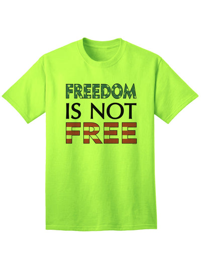 Premium Adult T-Shirt - Embrace Your Freedom-Mens T-shirts-TooLoud-Neon-Green-Small-Davson Sales