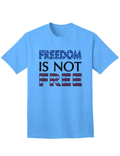 Premium Adult T-Shirt - Embrace Your Freedom-Mens T-shirts-TooLoud-Aquatic-Blue-Small-Davson Sales