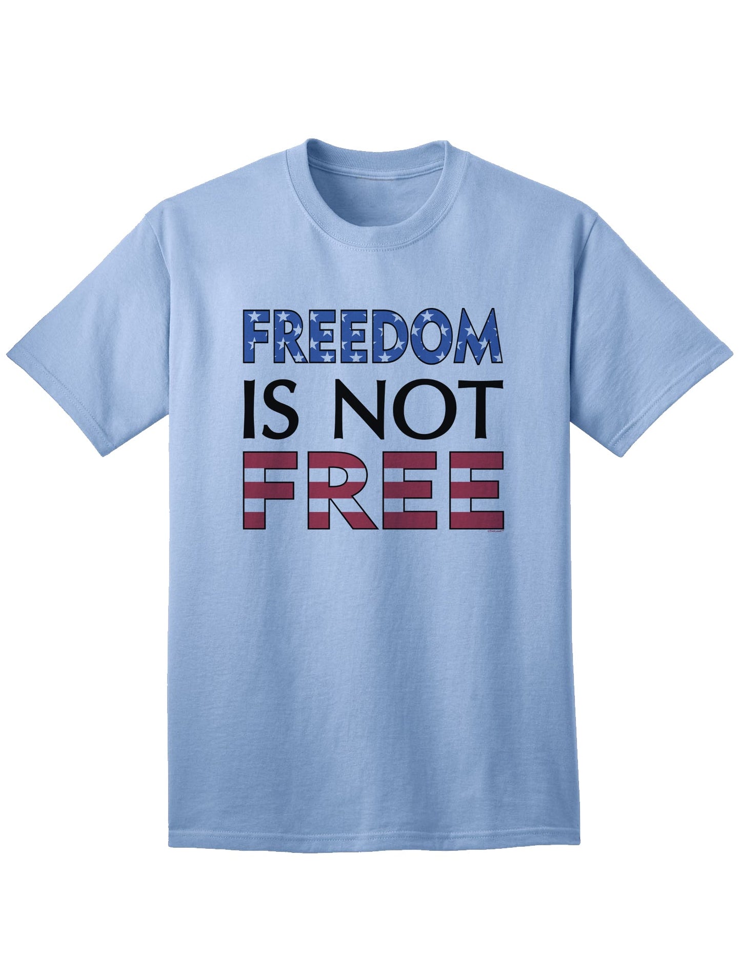 Premium Adult T-Shirt - Embrace Your Freedom-Mens T-shirts-TooLoud-Light-Blue-Small-Davson Sales