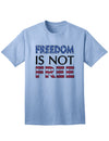 Premium Adult T-Shirt - Embrace Your Freedom-Mens T-shirts-TooLoud-Light-Blue-Small-Davson Sales