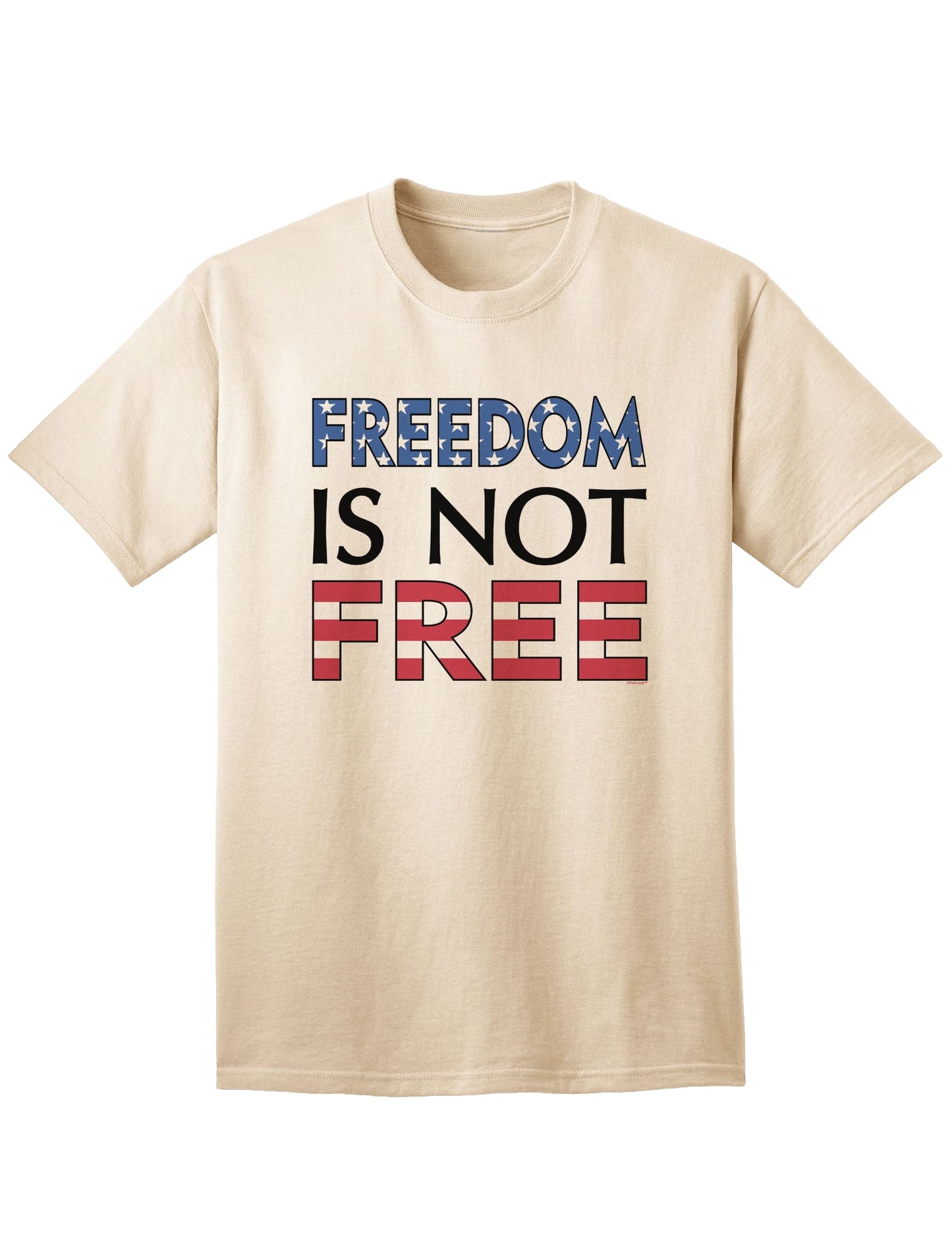 Premium Adult T-Shirt - Embrace Your Freedom-Mens T-shirts-TooLoud-Natural-Small-Davson Sales
