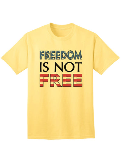 Premium Adult T-Shirt - Embrace Your Freedom-Mens T-shirts-TooLoud-Yellow-Small-Davson Sales