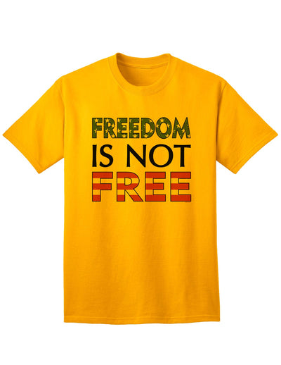 Premium Adult T-Shirt - Embrace Your Freedom-Mens T-shirts-TooLoud-Gold-Small-Davson Sales