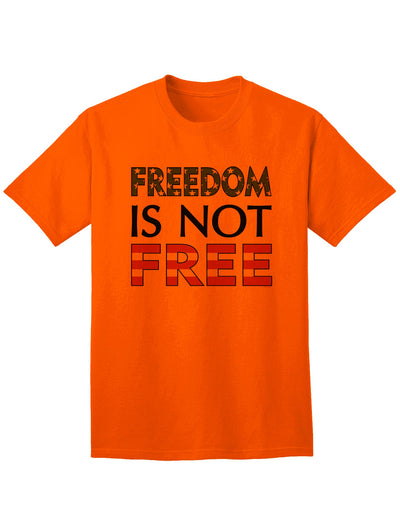 Premium Adult T-Shirt - Embrace Your Freedom-Mens T-shirts-TooLoud-Orange-Small-Davson Sales