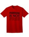 Premium Adult T-Shirt - Embrace Your Freedom-Mens T-shirts-TooLoud-Red-Small-Davson Sales