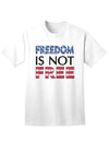 Premium Adult T-Shirt - Embrace Your Freedom-Mens T-shirts-TooLoud-White-Small-Davson Sales