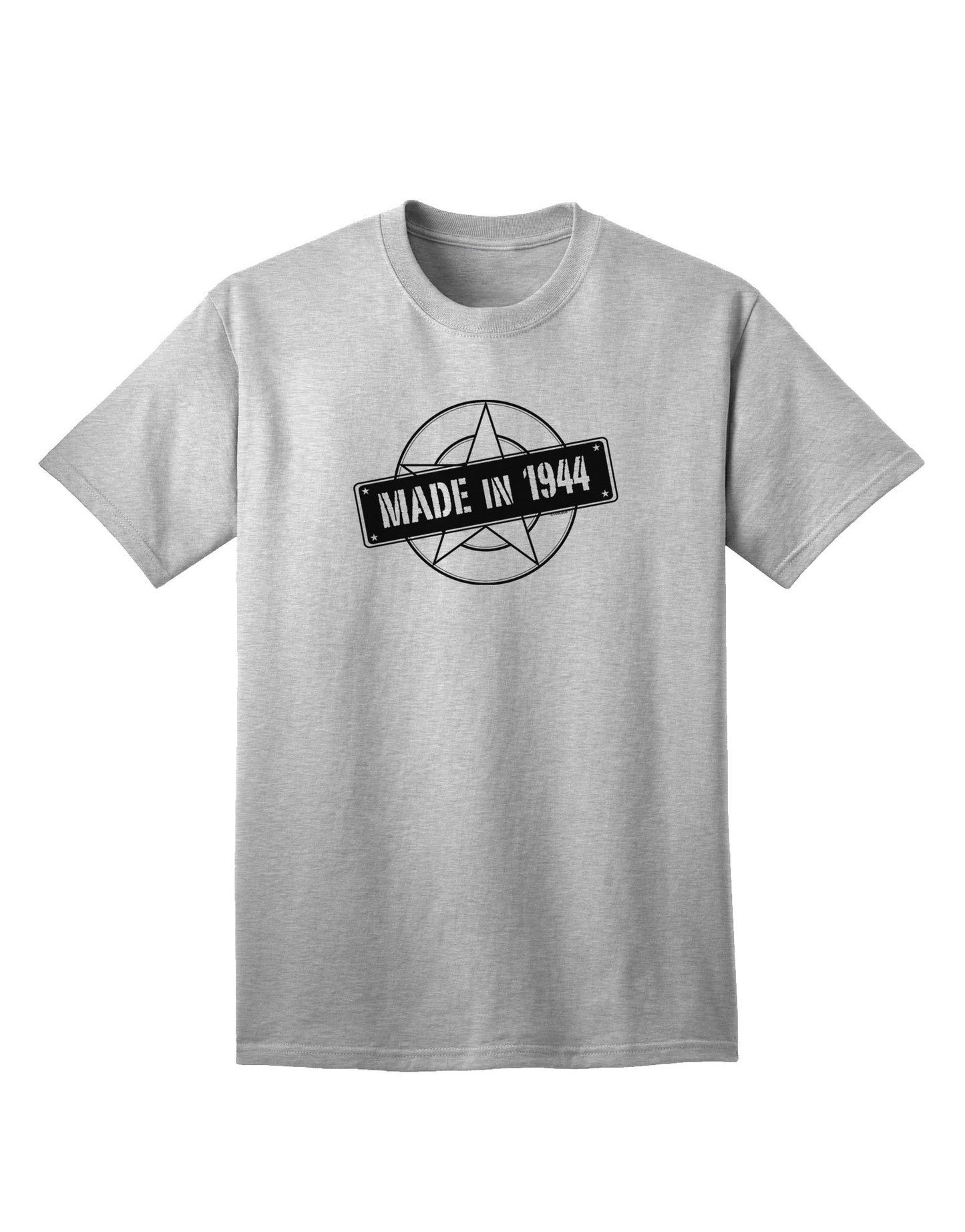 Premium Adult T-Shirt - Exclusively Crafted for Those Born in 1944-Mens T-shirts-TooLoud-AshGray-Small-Davson Sales