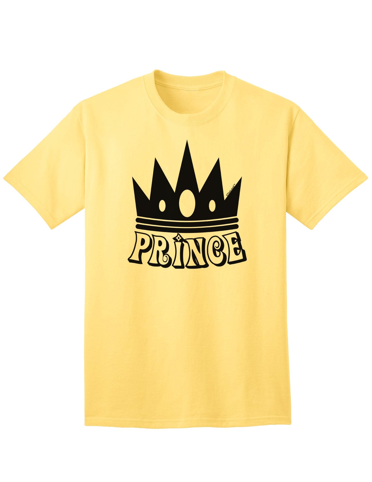 Premium Adult T-Shirt by Prince-Mens T-shirts-TooLoud-Yellow-Small-Davson Sales