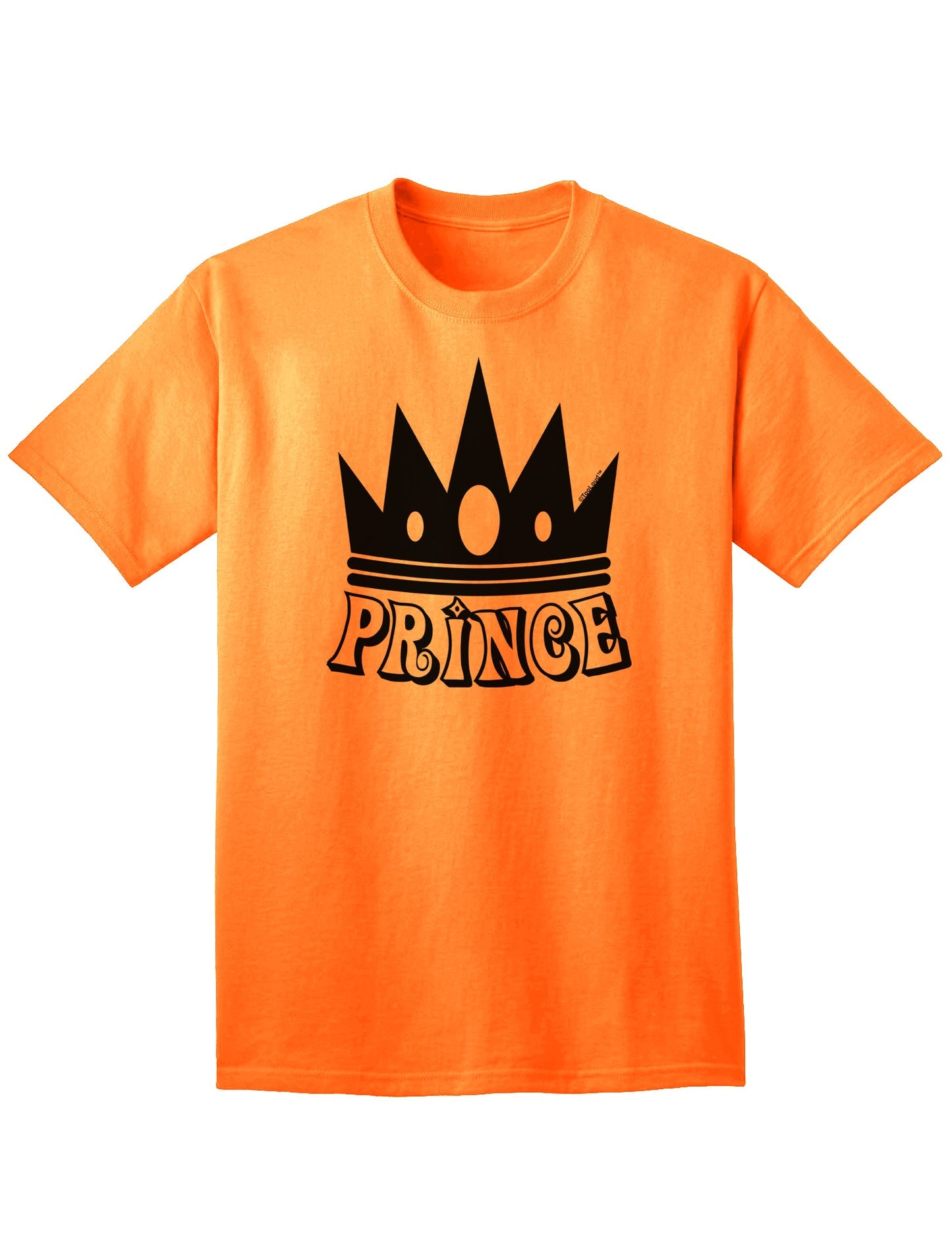 Premium Adult T-Shirt by Prince-Mens T-shirts-TooLoud-Neon-Orange-Small-Davson Sales