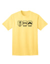 Premium Adult T-Shirt for Game Design Enthusiasts - Explore the Eat Sleep Game Collection by TooLoud-Mens T-shirts-TooLoud-Yellow-Small-Davson Sales