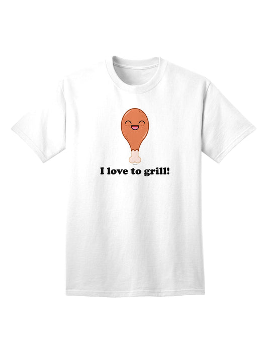 Premium Adult T-Shirt for Grill Enthusiasts-Mens T-shirts-TooLoud-White-Small-Davson Sales