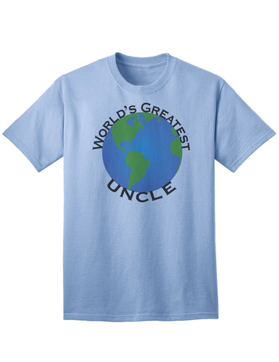 Premium Adult T-Shirt for the World's Best Uncle-Mens T-shirts-TooLoud-Light-Blue-Small-Davson Sales