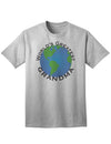 Premium Adult T-Shirt for the World's Greatest Grandma-Mens T-shirts-TooLoud-AshGray-Small-Davson Sales