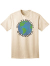 Premium Adult T-Shirt for the World's Greatest Grandma-Mens T-shirts-TooLoud-Natural-Small-Davson Sales