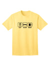 Premium Adult T-Shirt with Exclusive Eat Sleep Beer Design by TooLoud-Mens T-shirts-TooLoud-Yellow-Small-Davson Sales