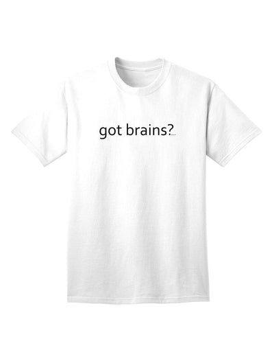 Premium Adult T-Shirt with Unique Brain Design-Mens T-shirts-TooLoud-White-Small-Davson Sales