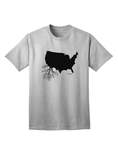 Premium American Roots Design Adult T-Shirt by TooLoud-Mens T-shirts-TooLoud-AshGray-Small-Davson Sales